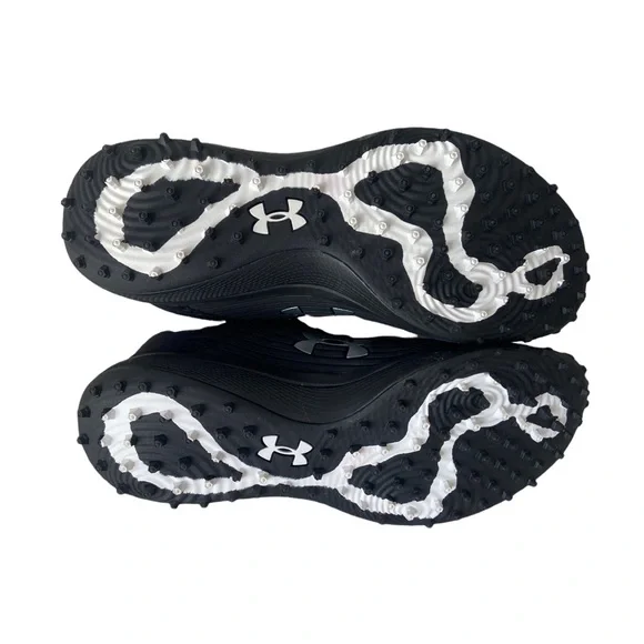 Under Armour yard turf baseball shoes black NEW 10 - Picture 4 of 7